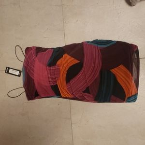 Ruched bodycon dress